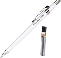 Pentel Lapiseira 0.5mm Branca + Grafite HB SM/P205-WM