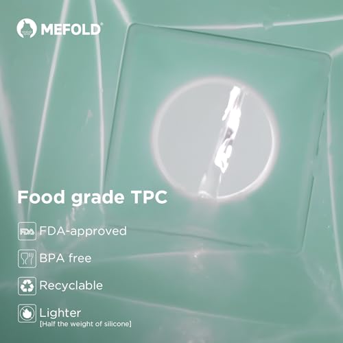 POMKAKA Collapsible Water Bottles 24.3oz(720ml), 2nd Generation Leakproof BPA-Free Travel Water Bottle,Lightweight Reusable Water bottle for Cycling Gym Camping Sports,Sage Green - Image 6