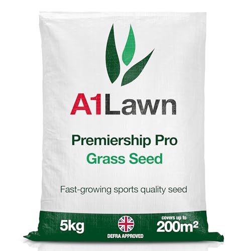 A1 Lawn, Hard Wearing Sports Grass Seed - Fast Growing, Pet & Child...