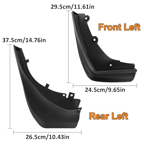Guardabarros de alta resistencia para Range Rover Evoque Dynamic L538 2011-2018 3