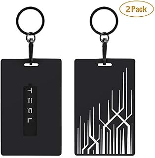 Seven Sparta Key Card Holder for Tesla Model 3 Silicone Key Chain