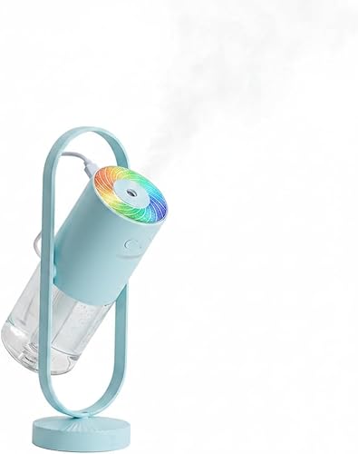 Magic Shadow USB Air Humidifier with RGB Night Light, 500ml Cool Mist Desktop Hu