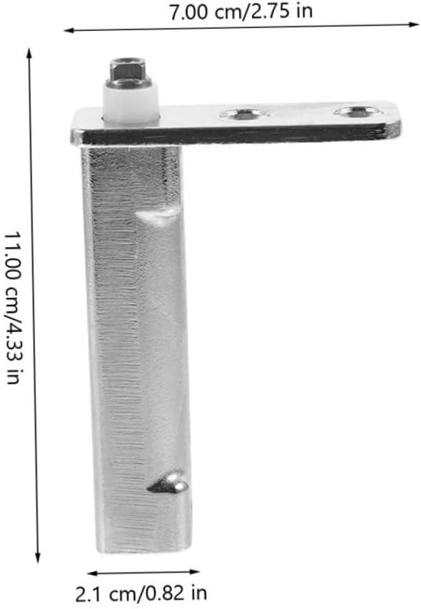2pcs Stainless Steel Refrigerator Door Hinge Kit for Smooth Closing