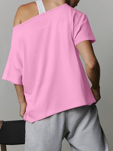Save 40% on REORIA Women's Off Shoulder Tee with Code - Image 4