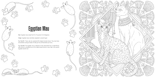 Cats: A Smithsonian Coloring Book