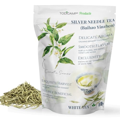 - 1 Lb Of Premium White Tea Loose Leaf