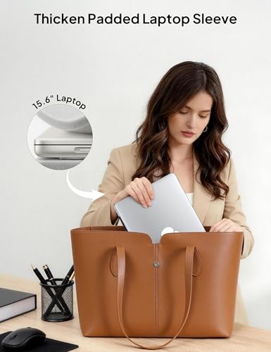 Bolso Tote para Laptop de Mujer con Manga Removible 15.6" miniatura 3