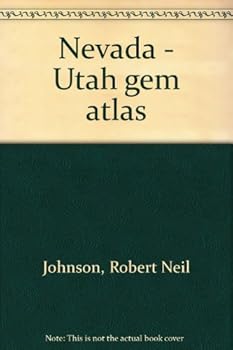 Paperback Nevada - Utah gem atlas Book