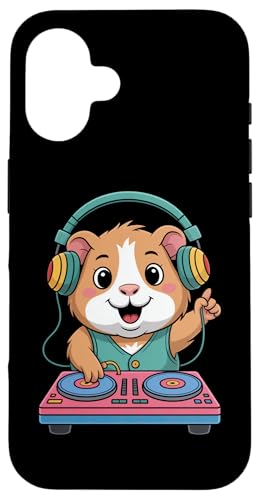 Cucciolo Dj In Azione Con Musica Custodia per iPhone 16