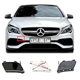 Trimla Front Tow Cover for 16-19 Mercedes-AMG CLA W117 Coupe C117 AMG Line Fit CLA45 cla45amg 45amg 2016 2017 2018 2019 Bumper Hook Eye Cap
