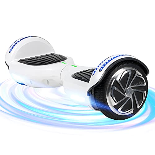 FLYING-ANT Hoverboard, 6.5 Inch Hoverboards for Kids Ages 6-12 Electric Scooter Board with Bluetooth Speaker Flash Wheels and Beautiful LED Lights