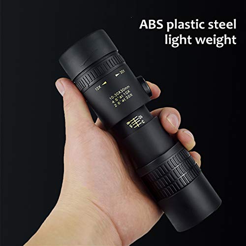 Xiaomu Telescópio monocular, 4K 10-300x40 mm, Super Telephoto Telescope Telefone Câmera Lente Monocu