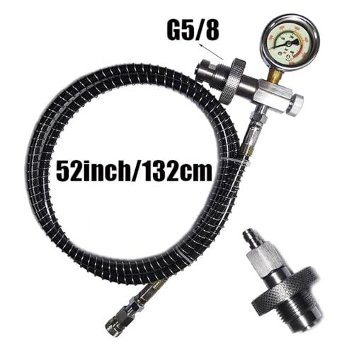 Station de remplissage de bouteille de plongée 232 300 bar flexible 52"
