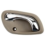 TRQ Passenger Side Interior Door Handle Beige Compatible with 2003-2006 Suzuki XL-7