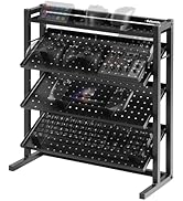 Bauhutte (バウヒュッテ) 卓上 ディスプレイラック 『フルキーボードが飾れる デバイス収納』 角度調節 デスクサイド設置 クランプ固定式 幅53cm BHS-DR520-BK