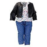 Rimovibile. Petitcollin - Habillage Saxe pour poupées da 40 cm per Vestiti e Scarpe, Multicolore (504065)