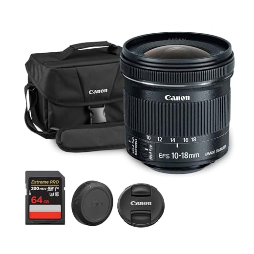 Canon EF-S 10-18mm STM Lens Bundle