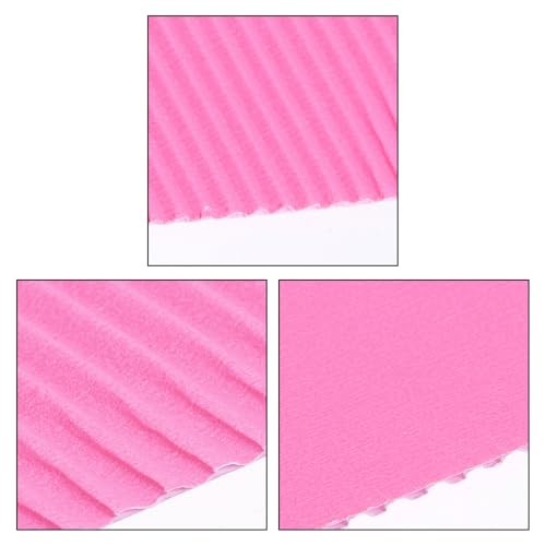 Image of uxcell 10pcs Corrugated Cardboard Paper Sheets,Pink,14 inch x 10inch,for Craft and DIY Projects