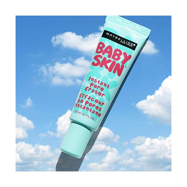 Maybelline-Baby-Skin-Instant-Pore-Eraser-Primer-Clear-067-Fl-Oz-Pack-of-1 Maybelline Baby Skin Instant Pore Eraser Primer Makeup, Clear, 1 Count