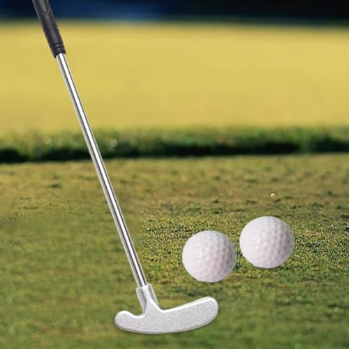 simhoa Mini tacos de golfe liga de alumínio 15,8 cm conjunto de golfe brinquedo de mesa multiuso, Pr