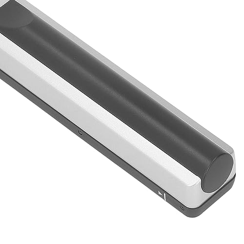 Escáner Portátil, Pantalla Clara Formato JPG PDF Versátil Plug and Play Escáner Fotográfico Portátil de 3 Modos Escaneo Rápido para Empresas (Silver)