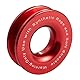 TOTMOX Auto Winde Seil Zug Snap Ring, 41000lbs Bruchkraft Traktion Seil Snap Ring Block, rot/schwarz/blau