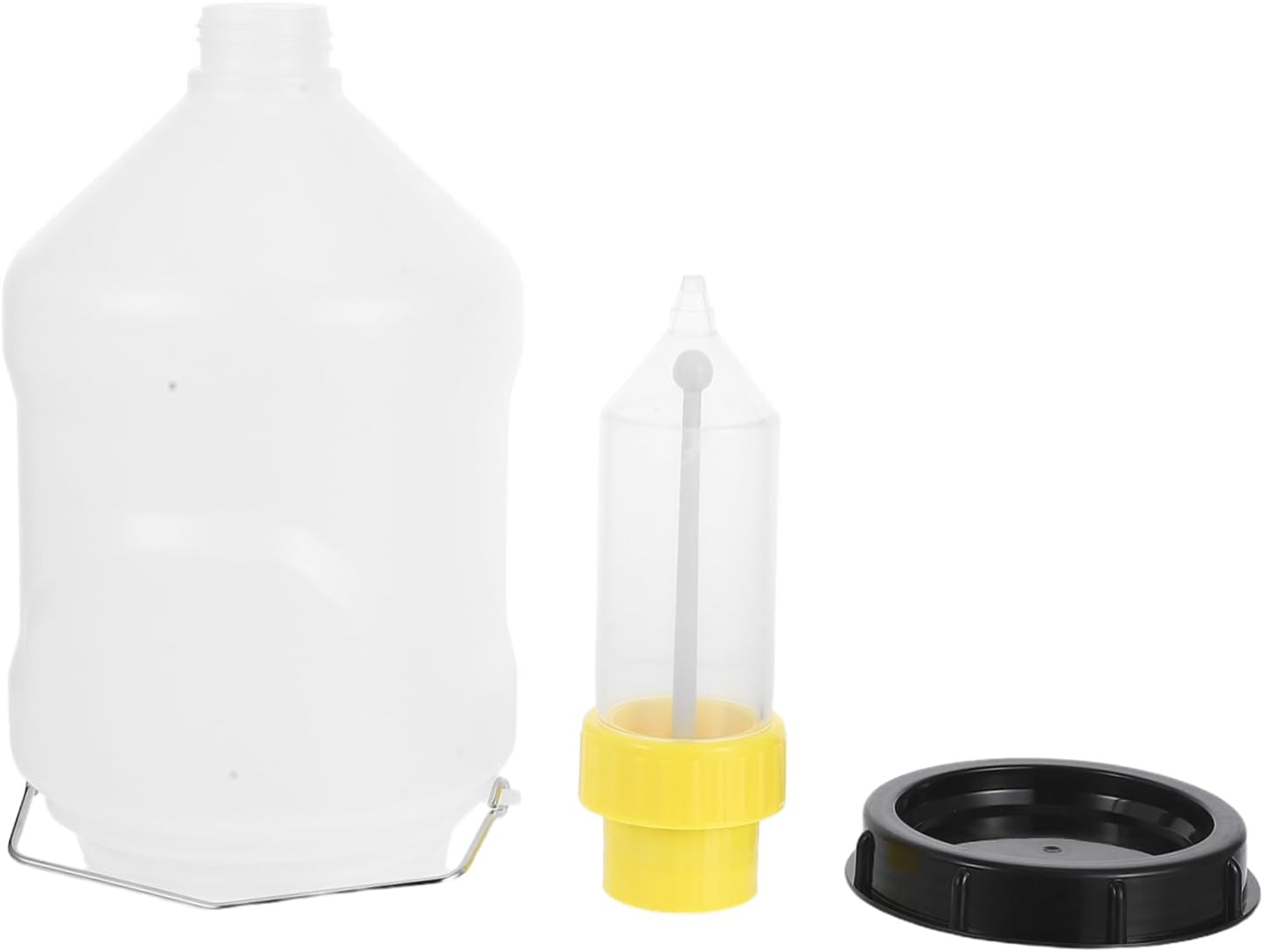 Hanging Condiment Squeeze Bottle: With Pump Refillable 3l Sauce Dispenser For Ketchup Mustard Salad Dressing Tomato Brown Sauce and Jams