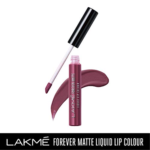 Image of LAKME Forever Matte Liquid Lip Colour, Mauve Ecstasy, 5.6 Ml & Lakme Forever Matte Liquid Lip Colour, Brown Espresso, 5.6 Ml