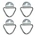 Produktbild FANGLIANG 4X Tie Down Zurring Cheat verzinktes Fit for LKW-Anhänger gepasst for Van Boot Horsebox
