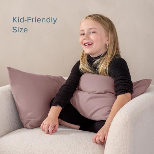 Image of Bare Home Pillowcases Envelope (Toddler Set of 2, Mauve)