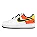 Produktbild Nike Herren Schuhe Air Force 1 Low Roswell Raygun CU8070-100, (Weiß/Schwarz/Orange Flash/Amarillo), 45 EU