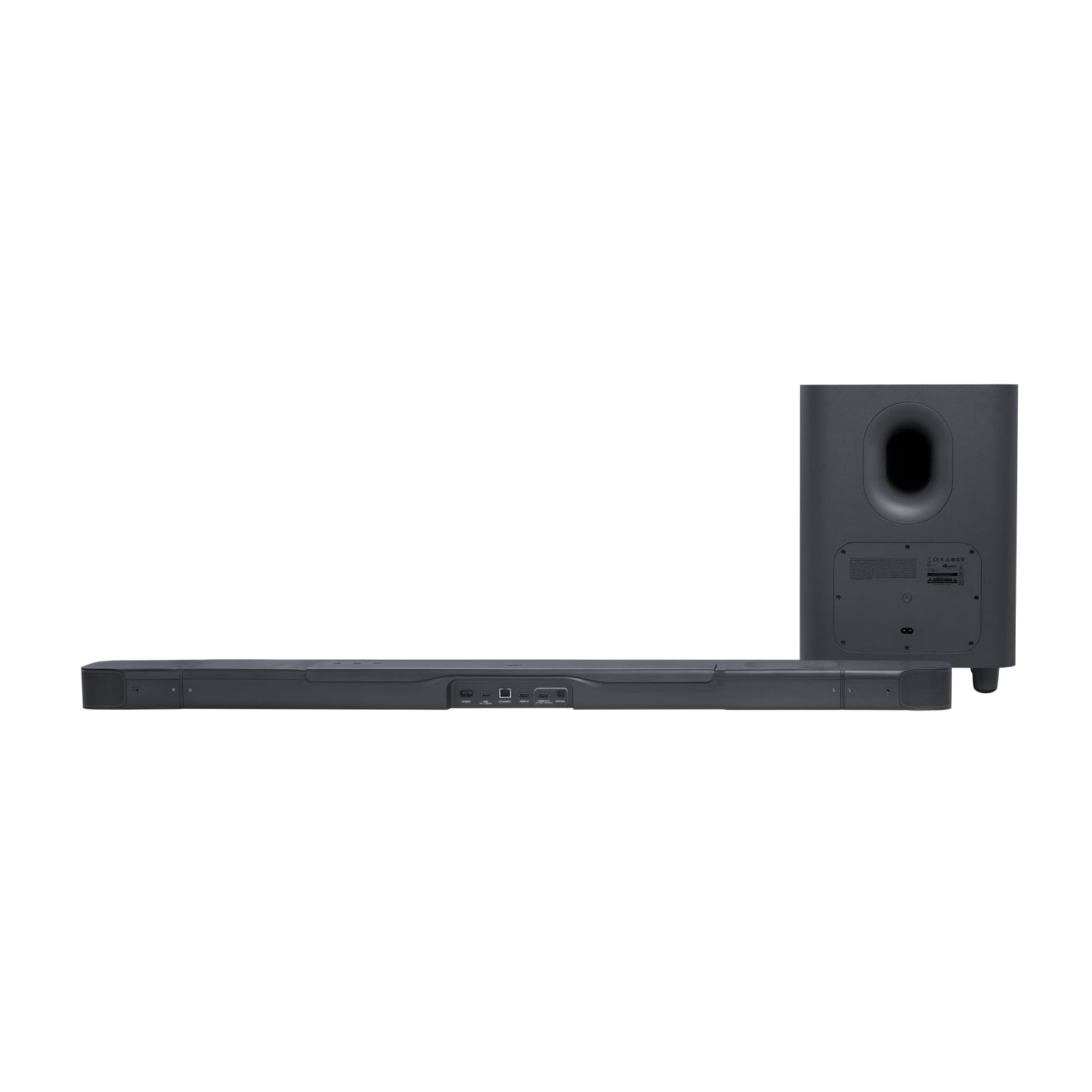 JBL Bar 800, Soundbar a 5.1.2 Canali per TV con Casse Altoparlanti Surround Rimovibili a Batteria, Telecomando, True Dolby Atmos, Connessione HDMI eARC con 4K Dolby Vision, 720 W, Nero
