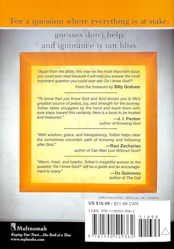 Do I Know God?: Finding Certainty in Life's Most Important