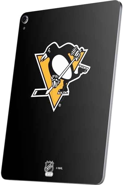 Skinit Decal Tablet Skin Compatible with iPad Air 11in (2024-2025) - Officially Licensed NHL Pittsburgh Penguins Solid Background Design
