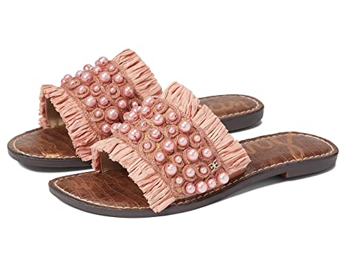 Image of Sam Edelman Haydee Fashion Slip On Open Toe Heeled Slides Sandals