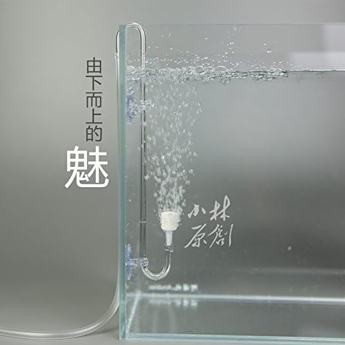 Air diffuser hang on min nano bubble counter air pump accessory aquarium fish tank oxygen silent quiet no noise suction cup