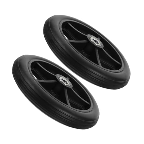 Homoyoyo 2ensembles Roues De Rechange Pour Accessoire Pour Remplacement De Roue Avant Avec Tige à Vis Pour