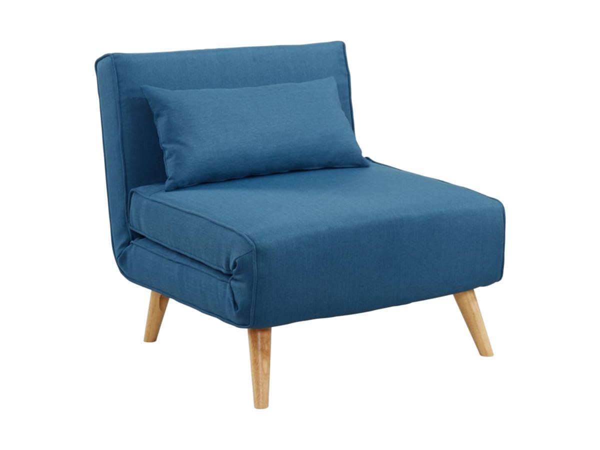 Venta-Unica - Sillón Cama POSIO de Tela - Azul