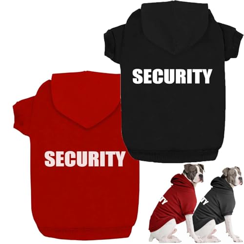 SOADKP Hunde Pullover Kapuzenpulli mit Fleece– Warme Hoodies & Mantel für große Hunde – Bequemer...