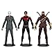McFarlane Toys - DC Multiverse Nightwing vs Talon & Owl 7in Figure 3pk Gold Label