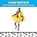 BigMouth Inc. Giant Duck Pool Float, Over 4' Wide, Inflatable Floatie Tube, Blow Up Swim Ring, Outdoor Summer Pool Party Water Toy