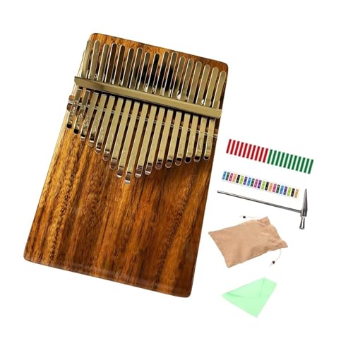 Kalimba Brown 17 21 Key Professional Rosewood Kalimba Resonating Thumb