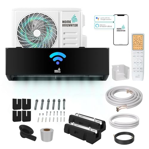 Homeinnovator 12000 BTU Split Klimaanlage und Heizung - Energieeffiziente 230V Mit Komplettem Installationssatz - Wandmontierte Inverter-Klimaanlage Homeinnovator 12000 BTU Split Klimaanlage und Heizung - Energieeffiziente 230V Mit Komplettem Installationssatz - Wandmontierte Inverter-Klimaanlage