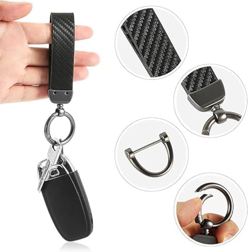 Porte-clés Ford Mustang Edge Explorer en cuir avec boucle