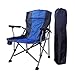 Folding Camping-Stuhl Folding Breathable Ineinander greifen Aluminium Camping Fischen Gartenstuhl Unterstützt 210kg Stuhl Portable Director Für Outdoor Angeln Wandern Strand Picknick ( Color : Blue )
