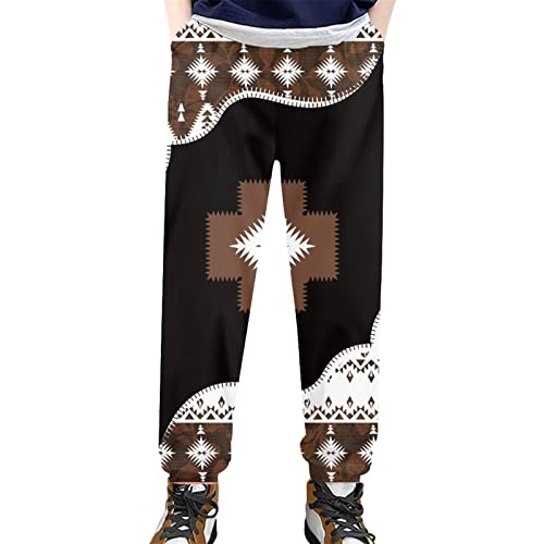 Forchrinse Colorful Dog Paw Print Boys Girls Soft Jogger Sweatpants with Pockets,4-15Years