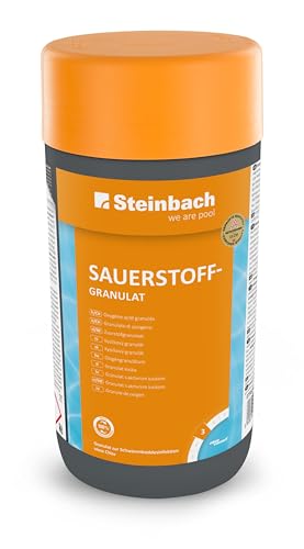 Steinbach Poolpflege Sauerstoffgranulat, 1 kg, Aktivsauerstoff, 0756001TD00