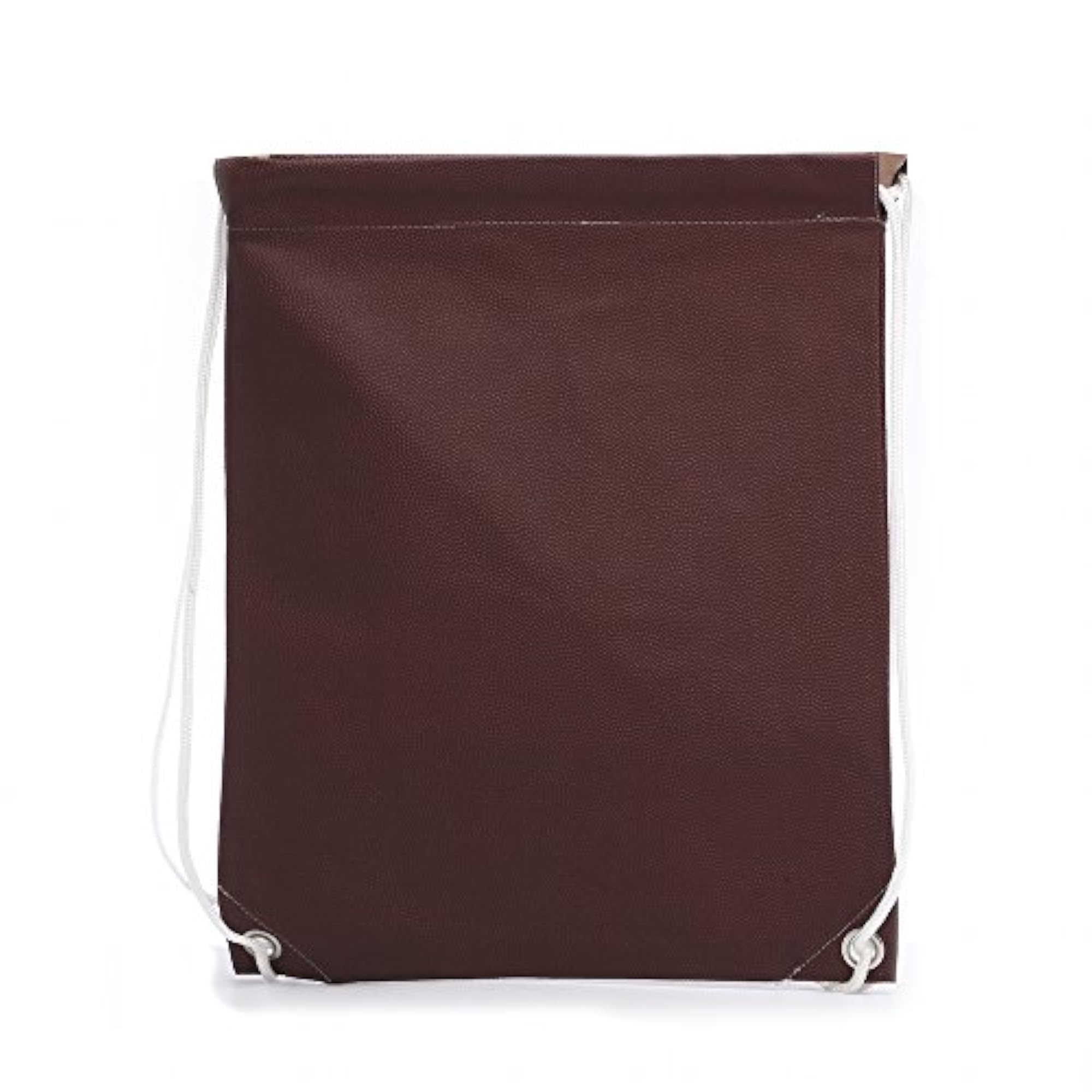 Drawstring Bag, Football Brown, One Size
