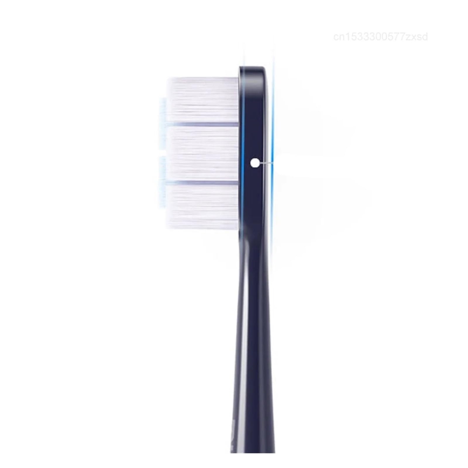 Compatible con mijia, cabezal de cepillo de dientes T700, cepillo de dientes eléctrico sónico, resistente al agua, suave reemplazo for la salud, cabezal de cepillo de cerdas suaves(8 pcs)