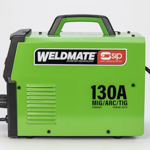 SIP WELDMATE AUTOPLUS MIG Welder 130A 3-in-1 MIG/ARC/TIG Synergic Inverter Portable Welding Machine 3 SIP WELDMATE AUTOPLUS MIG Welder 130A 3-in-1 MIG/ARC/TIG Synergic Inverter Portable Welding Machine - Image 3
